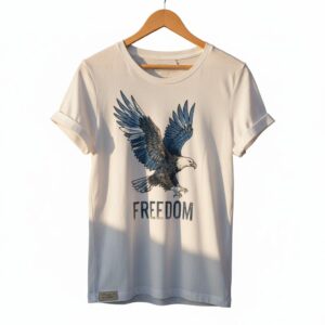 white color t shirt for womens